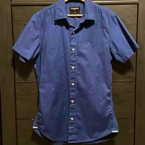 Blue Bonobos Button Down Casual Shirt